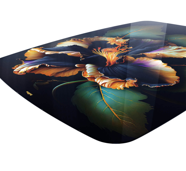 Стол SHT-TU12/TT32 118/77 стекло/МДФ