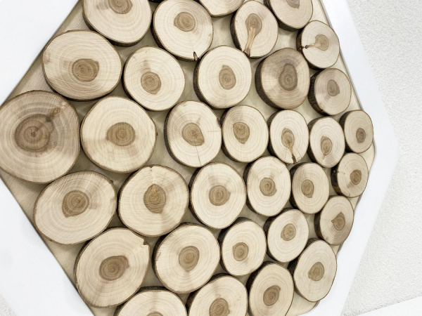 Декоративная тактильная панель - «Дерево»