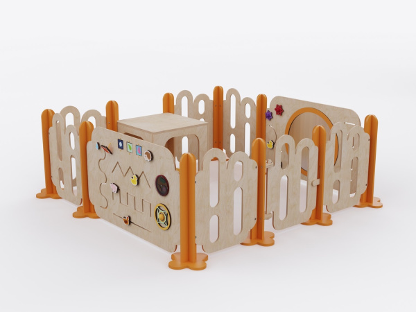 Модульный игровой манеж из коллекции «НЕГА» №2 (малый)