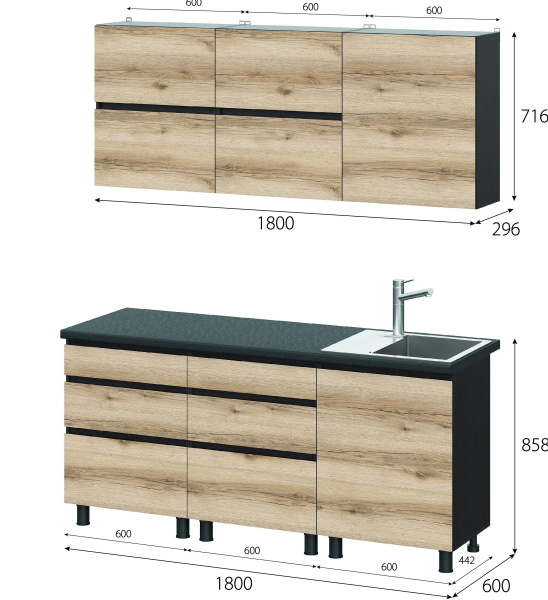 Берген 1/ 1,8 м