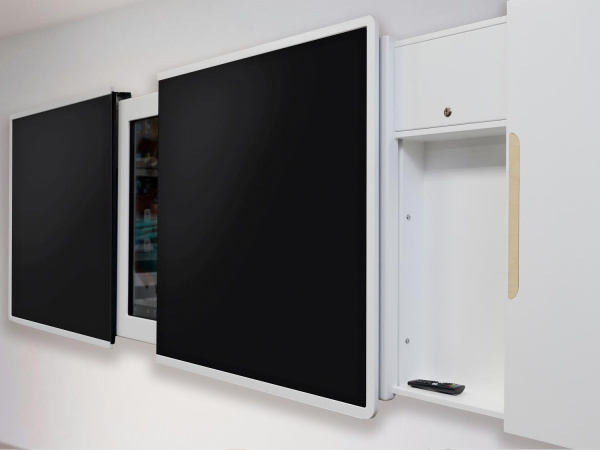 «Фибоначчи» - Интерактивная раздвижная доска с магнитно-меловой поверхностью