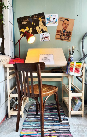 Большой художественный стол Родриго