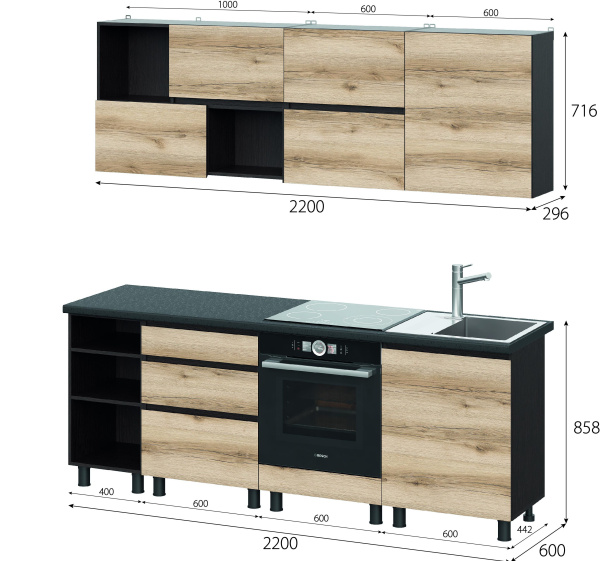 Берген 2/ 2,2 м