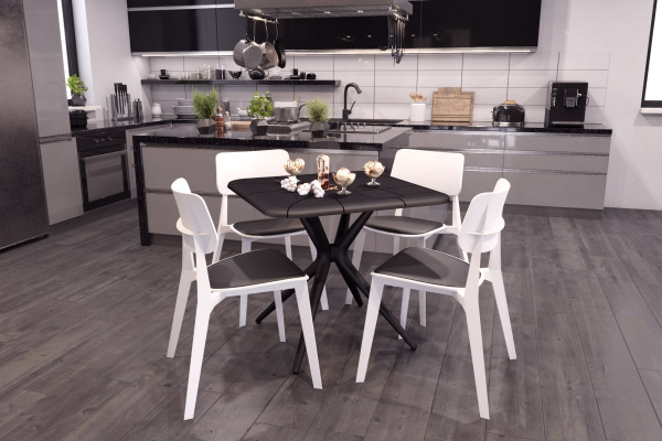 Стул SHT-S110-CN1 с подушкой из кож.зама