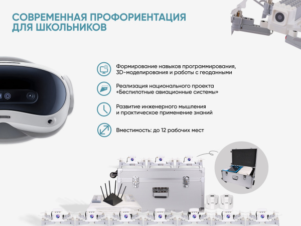 Комплексное оснащение класса «БАС» в школе