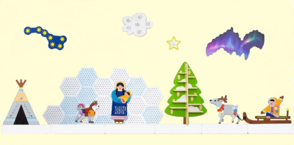 Комплект декоративно-развивающих панелей "Русский Север"