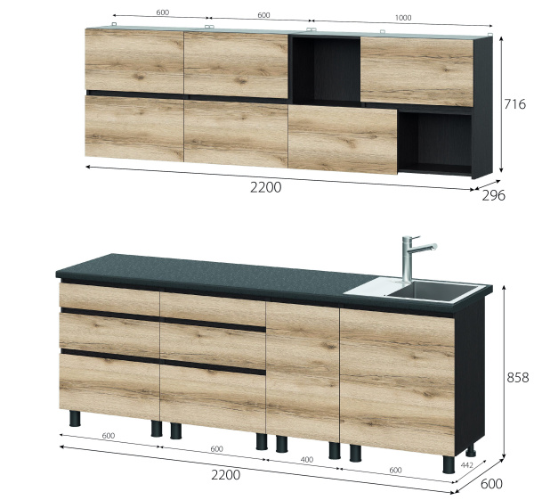 Берген 5/ 2,2 м