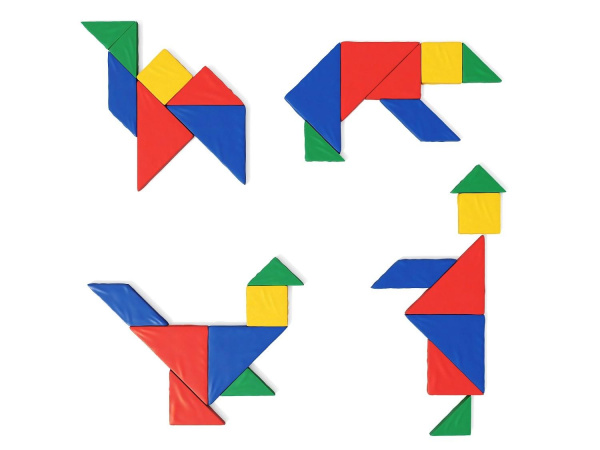 Дидактический модуль «Танграм» синий