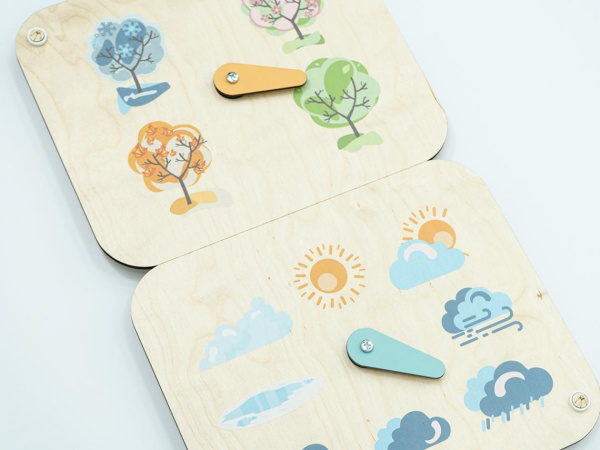 «Календарь РАС» - Дидактическая панель для детей с нарушениями развития