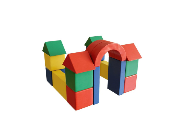 Мягкий игровой комплекс «Замок» синий