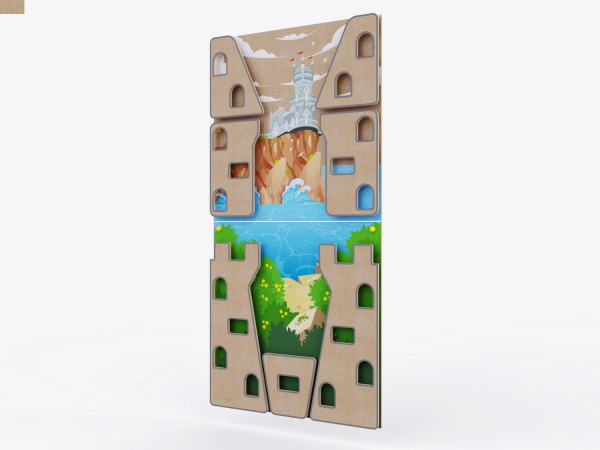 Скалодром для детей «Замок Ласточкино Гнездо в Крыму» из серии «Моя Россия»