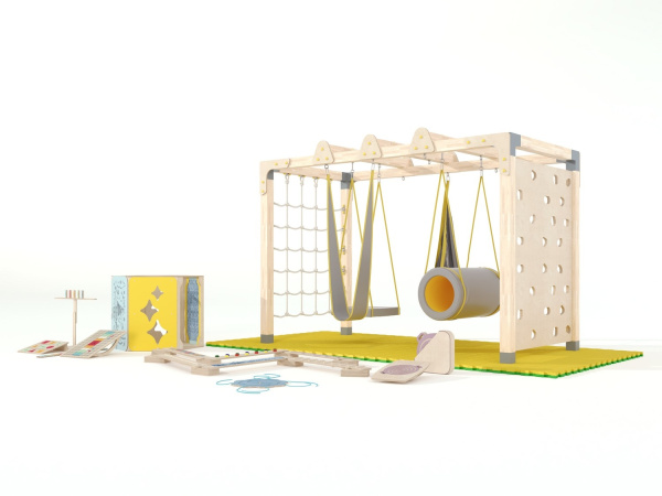 Спортивно-игровой комплекс «Сенсорум» для сенсомоторной интеграции и нейрокоррекции. 3х1.5 м.