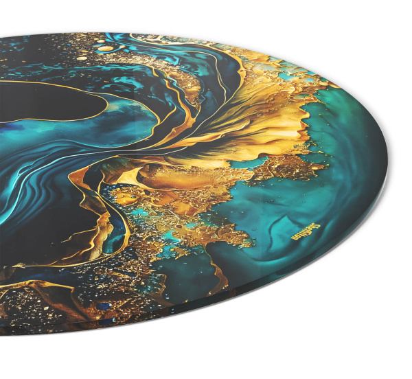 Стол SHT-TU34-P/TT32 80 СТЕКЛО/МДФ