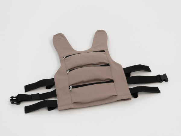 Утяжеленный жилет  с изменяемым весом для сенсорной интеграции 41х48