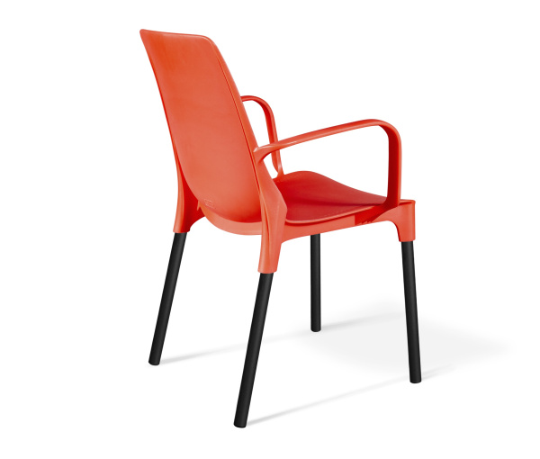 Стул SHT-S76 красный пластиковый