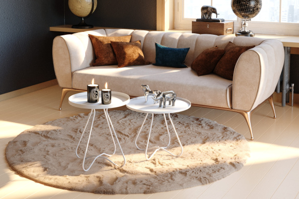 Двойной кофейный столик SHT-CT3/CT3-2