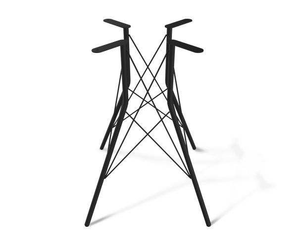 Основание для стола SHT-TU2-1 черный муар