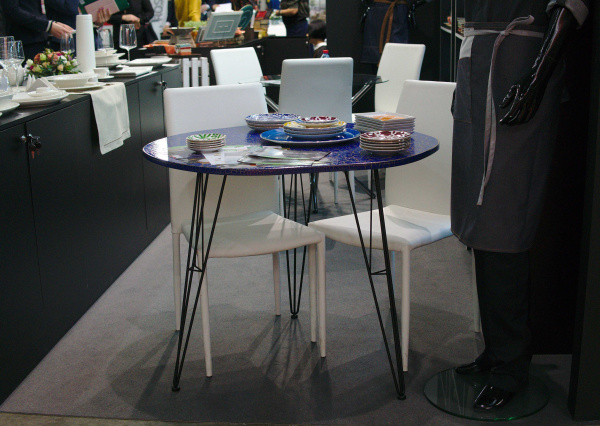 Подстолье SHT-TU10 черное металлическое