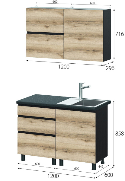 Берген 1/ 1,2 м