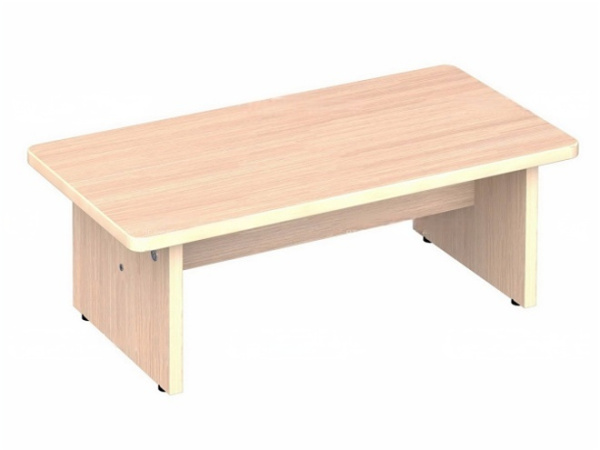 Скамейка для детского сада в раздевалку 2-местная дуб молочный