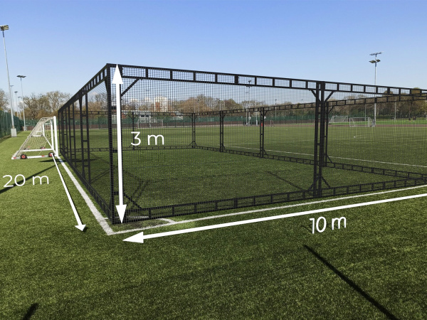 Огражденная защитная зона