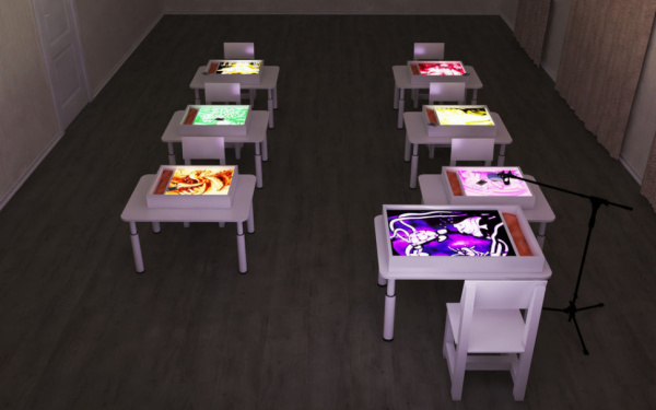 Студия для рисования песком "Эскиз" (МДФ)