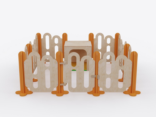 Модульный игровой манеж из коллекции «НЕГА» №1 (малый)