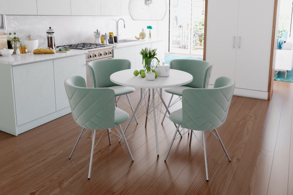 Основание для стола SHT-TU2-1 хром лак