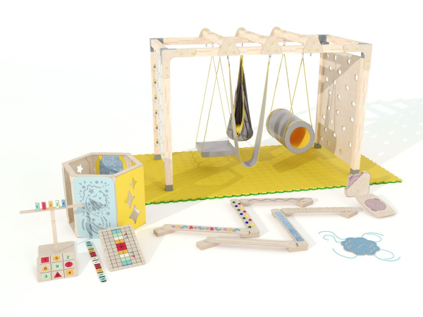 Спортивно-игровой комплекс «Сенсорум» для сенсомоторной интеграции и нейрокоррекции. 3х1.5 м.