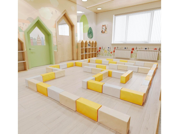 Мягкий спортивный модуль «Лабиринт» (миди)