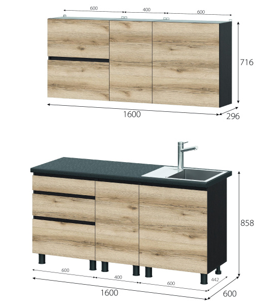 Берген 5/ 1,6 м