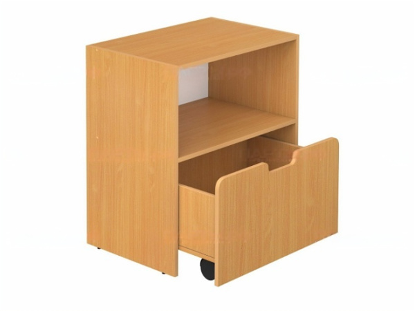 Стеллаж для игрушек и игровых материалов 2-ярусный бук бавария