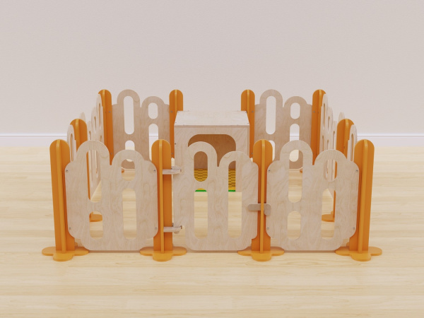 Модульный игровой манеж из коллекции «НЕГА» №1 (малый)