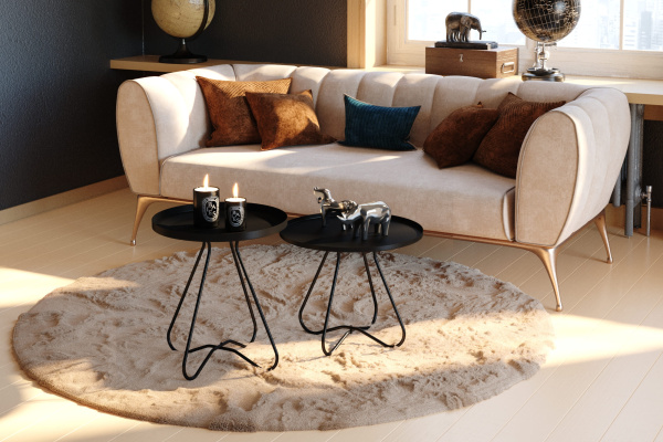 Двойной кофейный столик SHT-CT3/CT3-2