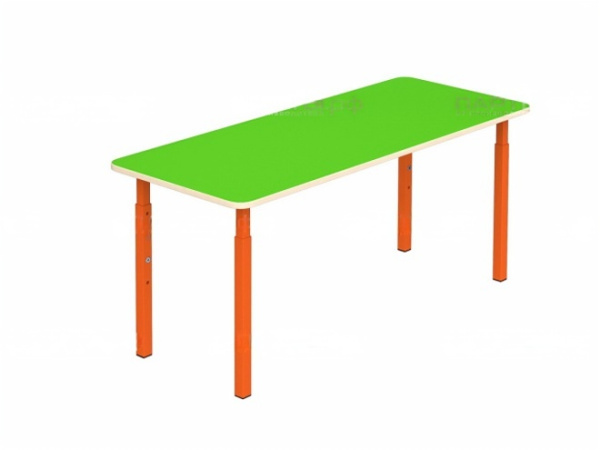 Стол детский 2-местный  регулируемый 1-3 г/р цветной
