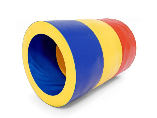 Мягкий модуль «Труба» синий