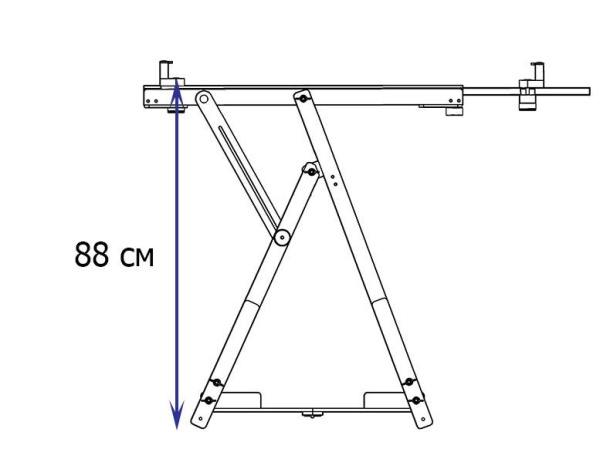 Мольберт трансформер Темный Клод