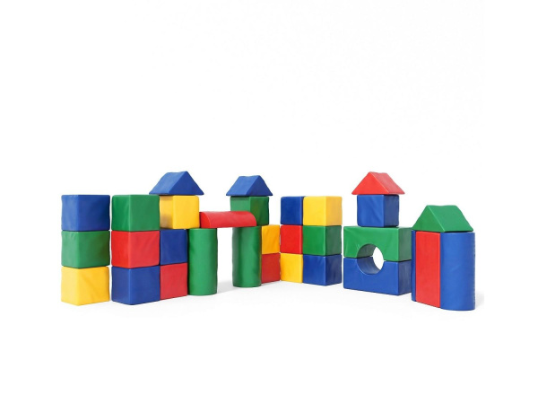 Мягкий конструктор «Царство» синий