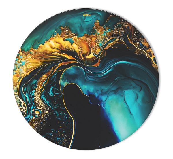 Стол SHT-TU34-P/TT32 80 СТЕКЛО/МДФ