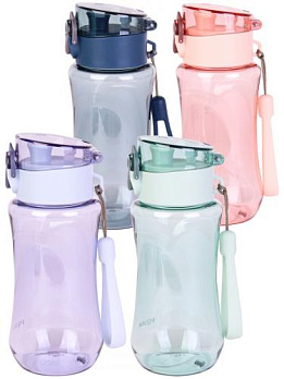 Бутылка для воды пластиковая Разноцветные мечты 310 мл в ассорт. УД-4082 