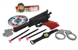 Игровой набор Полиция, в комплекте: предметов 8шт., пакет 