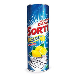 Средство чистящее "Sorti" порошок 400 гр. "Лимон" 