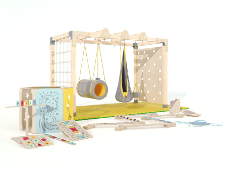 Спортивно-игровой комплекс «Сенсорум» для сенсомоторной интеграции и нейрокоррекции. 3х1.5 м.