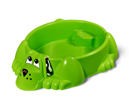 Песочница KIDS Собачка с крышкой 432
