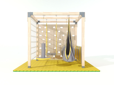 Спортивно-игровой комплекс «Сенсорум» для сенсомоторной интеграции и нейрокоррекции. 2.2х2.2 м.