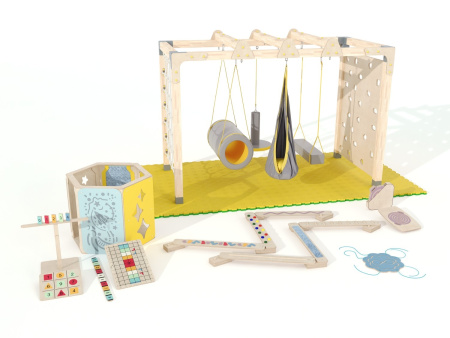 Спортивно-игровой комплекс «Сенсорум» для сенсомоторной интеграции и нейрокоррекции. 3х1.5 м.